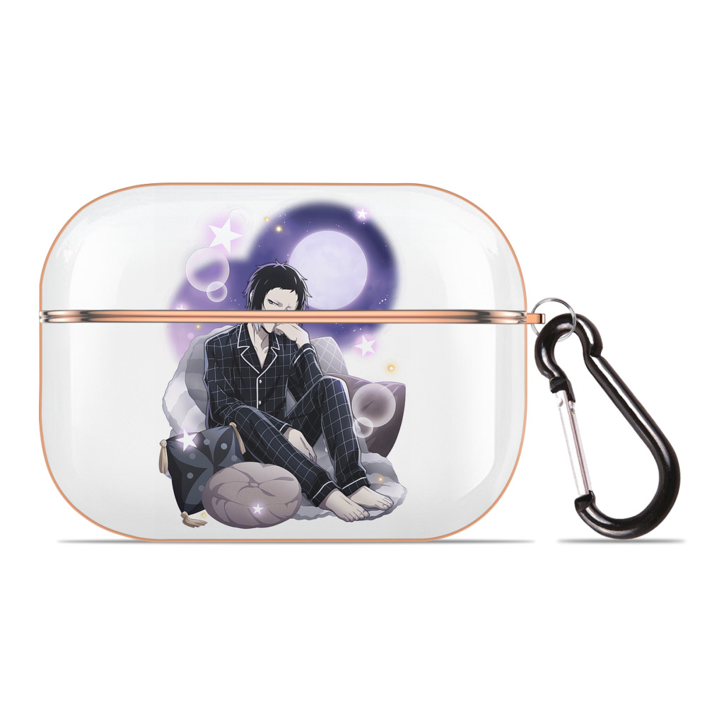 （画像用） 文豪ストレイドッグス Bungo Stray Dogs 【AirPods Pro用】ハードシェル保護ケース｜耐衝撃・防指紋・カラビナ付き商品仕様