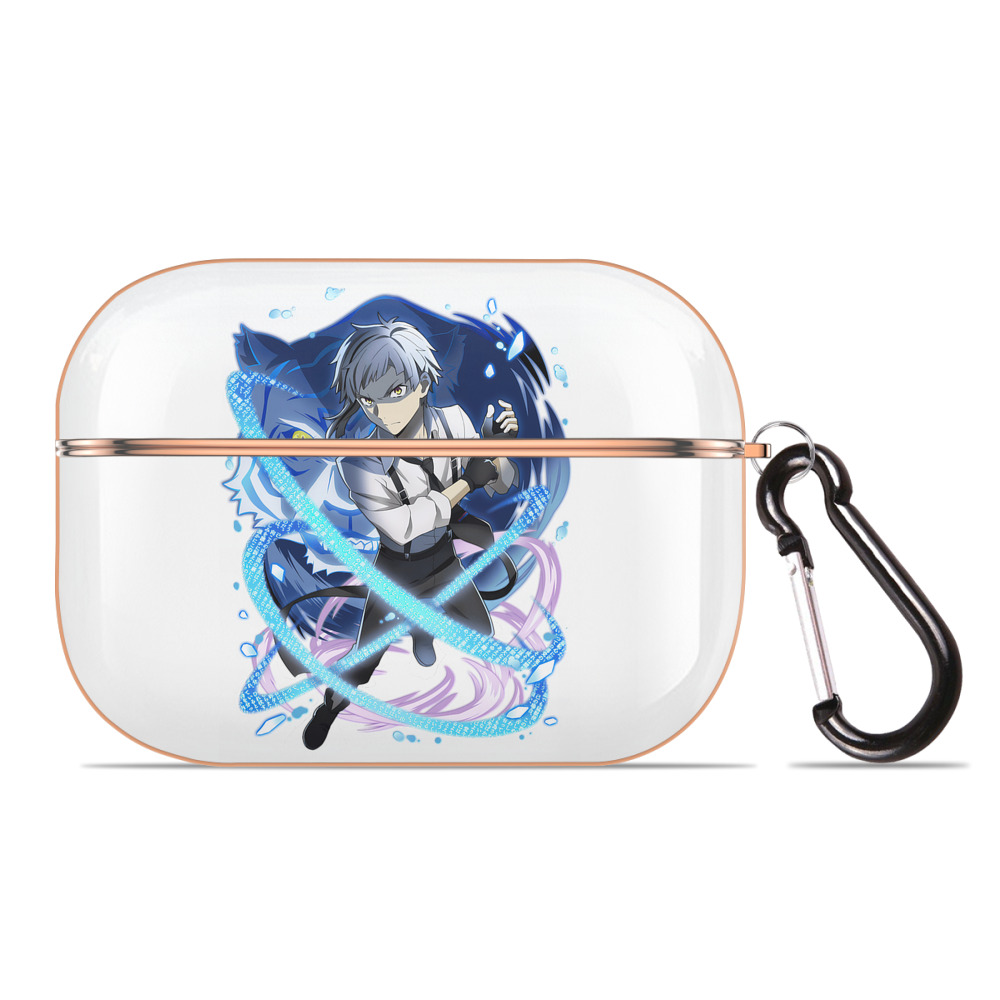 （画像用） 文豪ストレイドッグス Bungo Stray Dogs 【AirPods Pro用】ハードシェル保護ケース｜耐衝撃・防指紋・カラビナ付き商品仕様