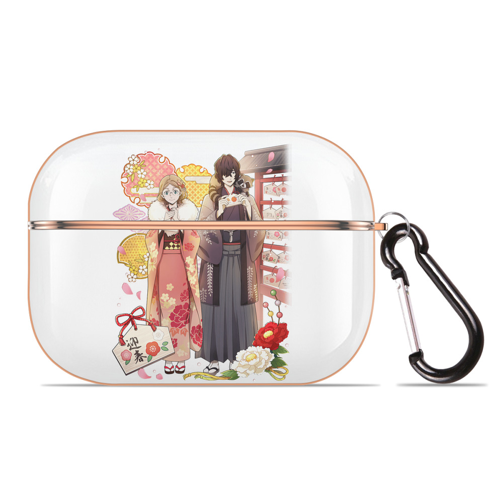 （画像用） 文豪ストレイドッグス Bungo Stray Dogs 【AirPods Pro用】ハードシェル保護ケース｜耐衝撃・防指紋・カラビナ付き商品仕様