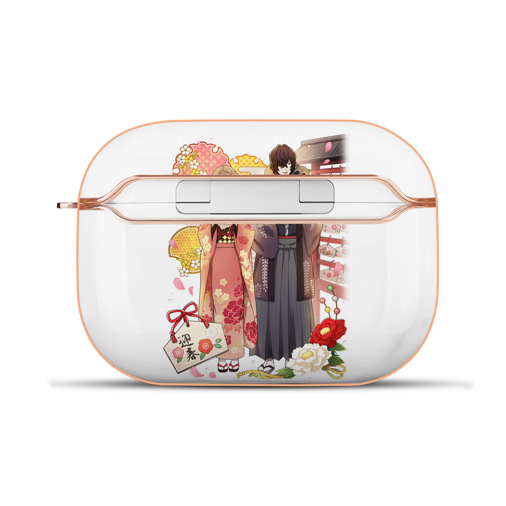 （画像用） 文豪ストレイドッグス Bungo Stray Dogs 【AirPods Pro用】ハードシェル保護ケース｜耐衝撃・防指紋・カラビナ付き商品仕様