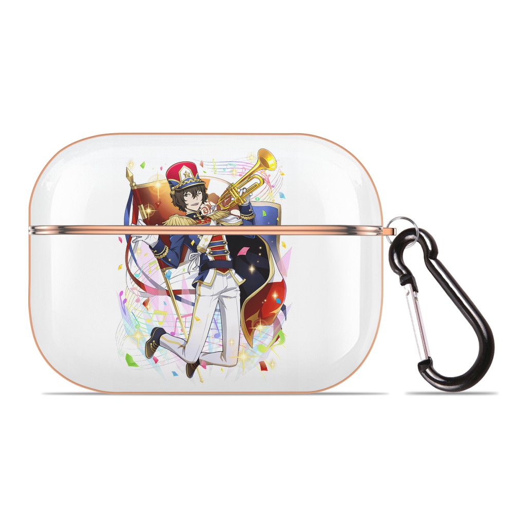 （画像用） 文豪ストレイドッグス Bungo Stray Dogs 【AirPods Pro用】ハードシェル保護ケース｜耐衝撃・防指紋・カラビナ付き商品仕様