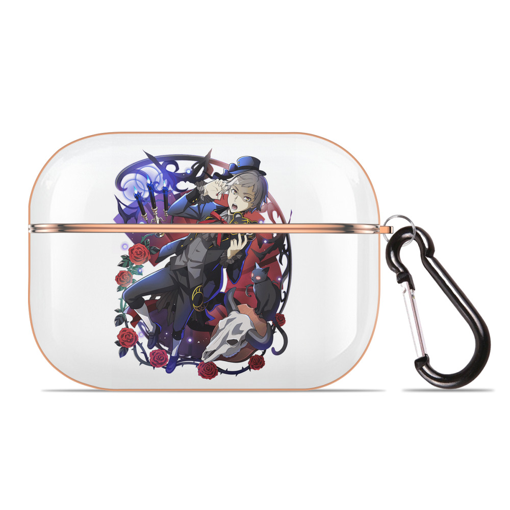 （画像用） 文豪ストレイドッグス Bungo Stray Dogs 【AirPods Pro用】ハードシェル保護ケース｜耐衝撃・防指紋・カラビナ付き商品仕様