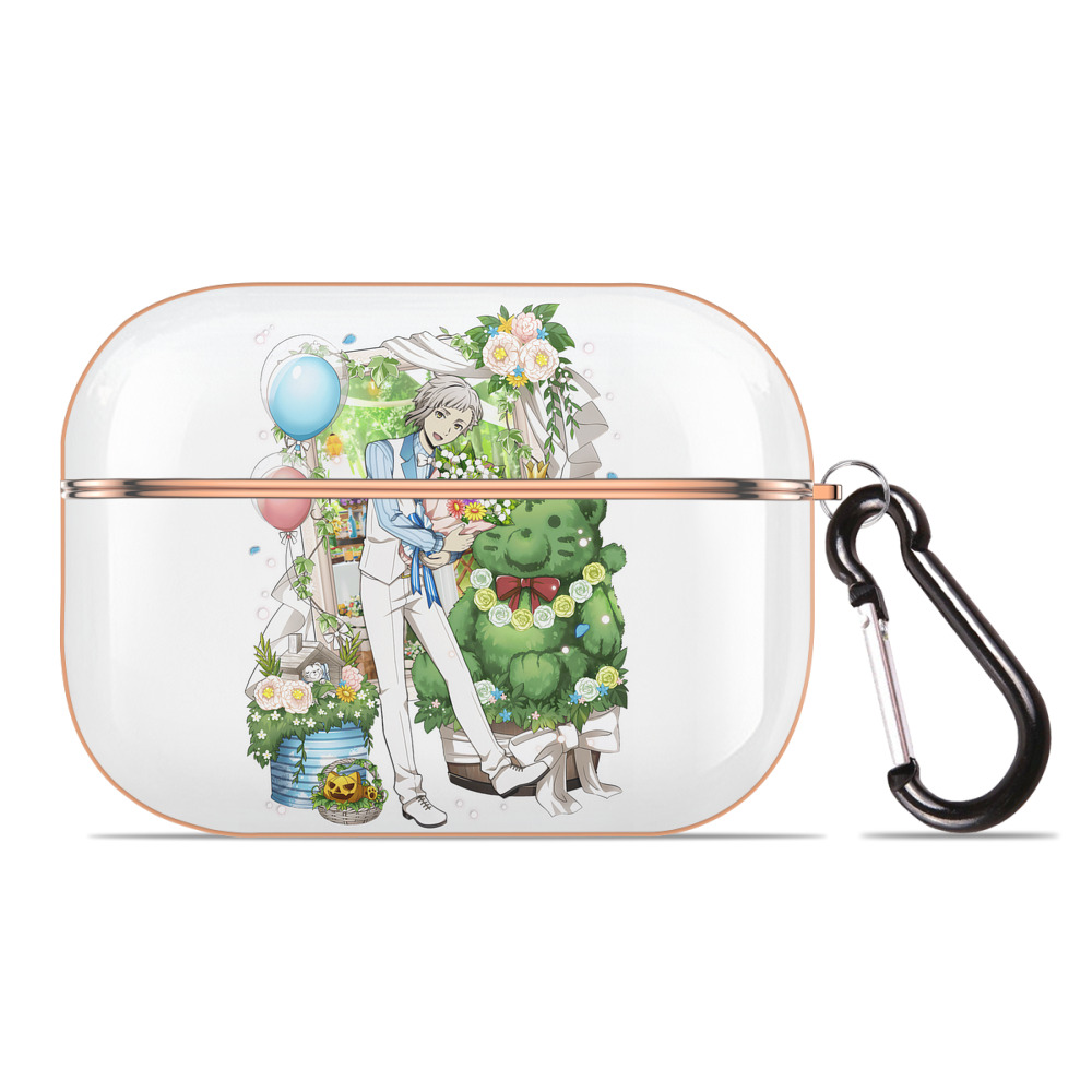 （画像用） 文豪ストレイドッグス Bungo Stray Dogs 【AirPods Pro用】ハードシェル保護ケース｜耐衝撃・防指紋・カラビナ付き商品仕様
