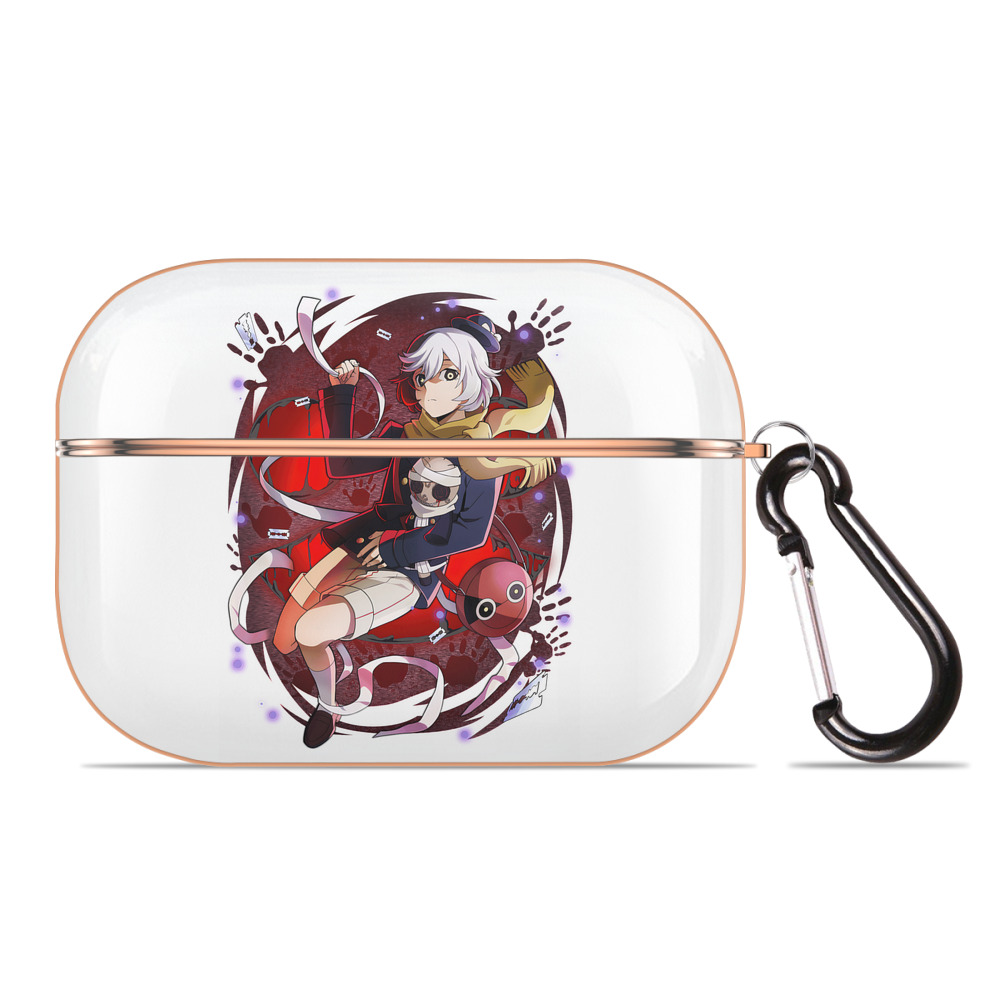 （画像用） 文豪ストレイドッグス Bungo Stray Dogs 【AirPods Pro用】ハードシェル保護ケース｜耐衝撃・防指紋・カラビナ付き商品仕様