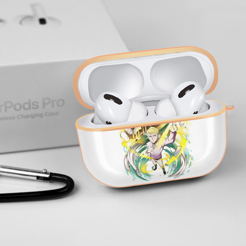 文豪ストレイドッグス Bungo Stray Dogs 【AirPods Pro用】ハードシェル保護ケース｜耐衝撃・防指紋・カラビナ付き商品仕様