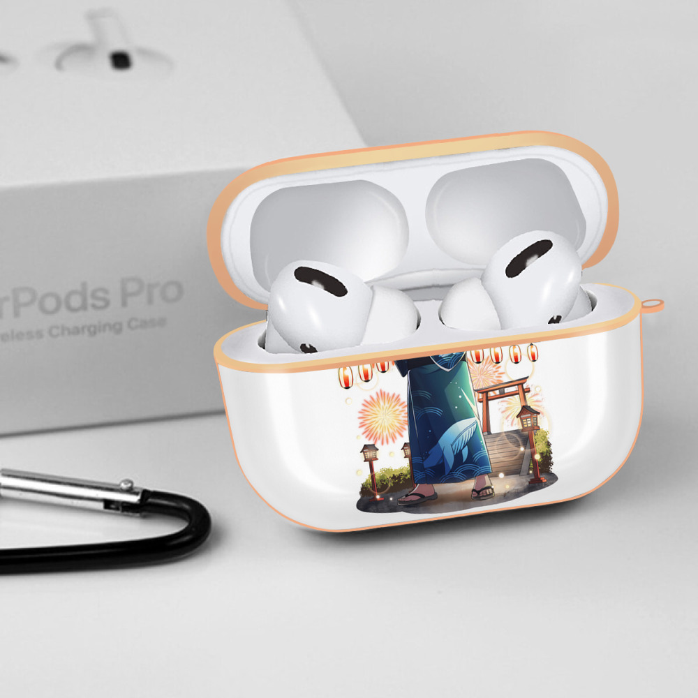 文豪ストレイドッグス Bungo Stray Dogs 【AirPods Pro用】ハードシェル保護ケース｜耐衝撃・防指紋・カラビナ付き商品仕様