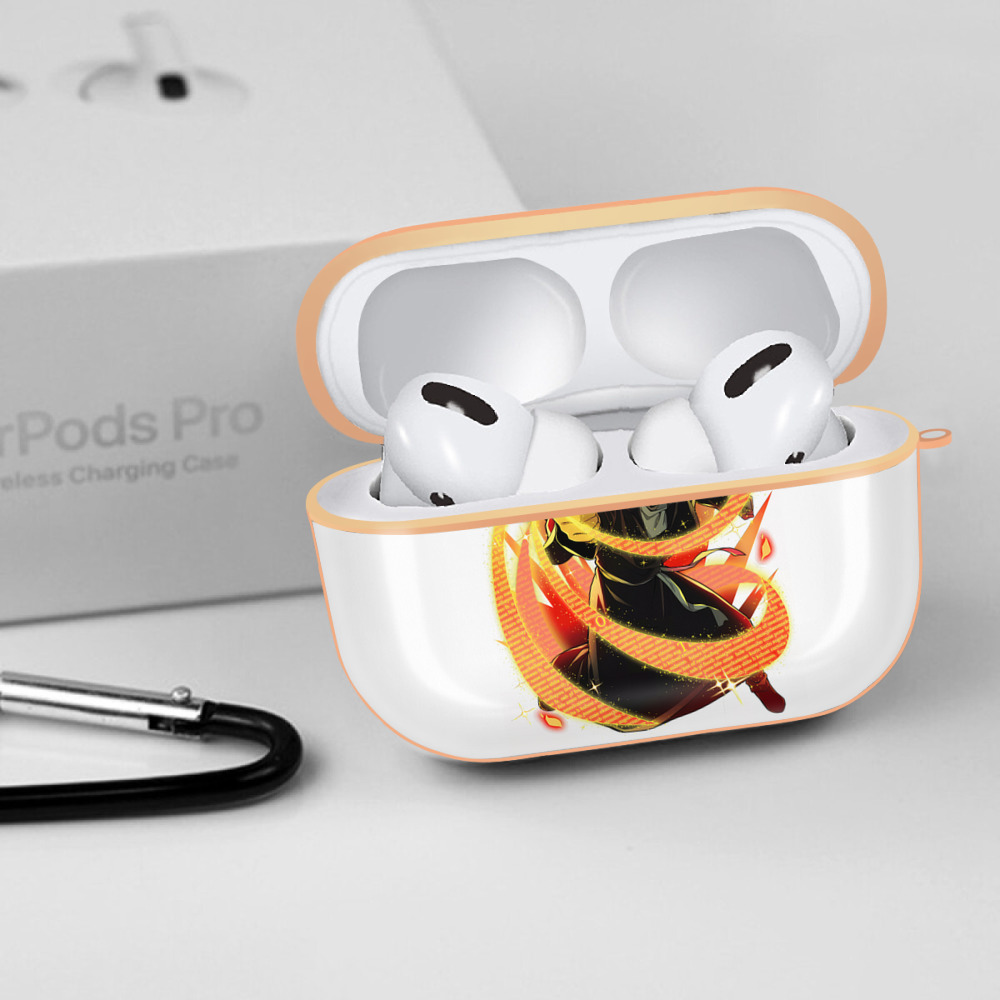 文豪ストレイドッグス Bungo Stray Dogs 【AirPods Pro用】ハードシェル保護ケース｜耐衝撃・防指紋・カラビナ付き商品仕様