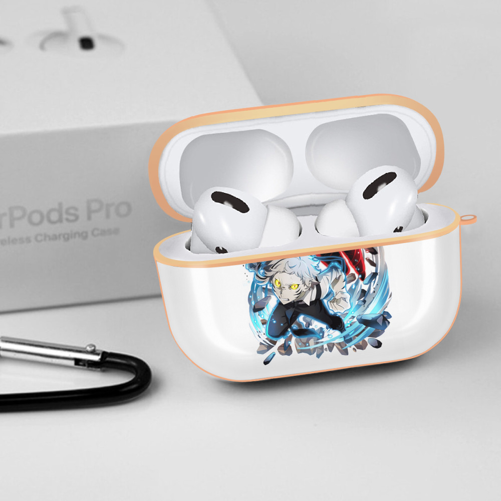 文豪ストレイドッグス Bungo Stray Dogs 【AirPods Pro用】ハードシェル保護ケース｜耐衝撃・防指紋・カラビナ付き商品仕様