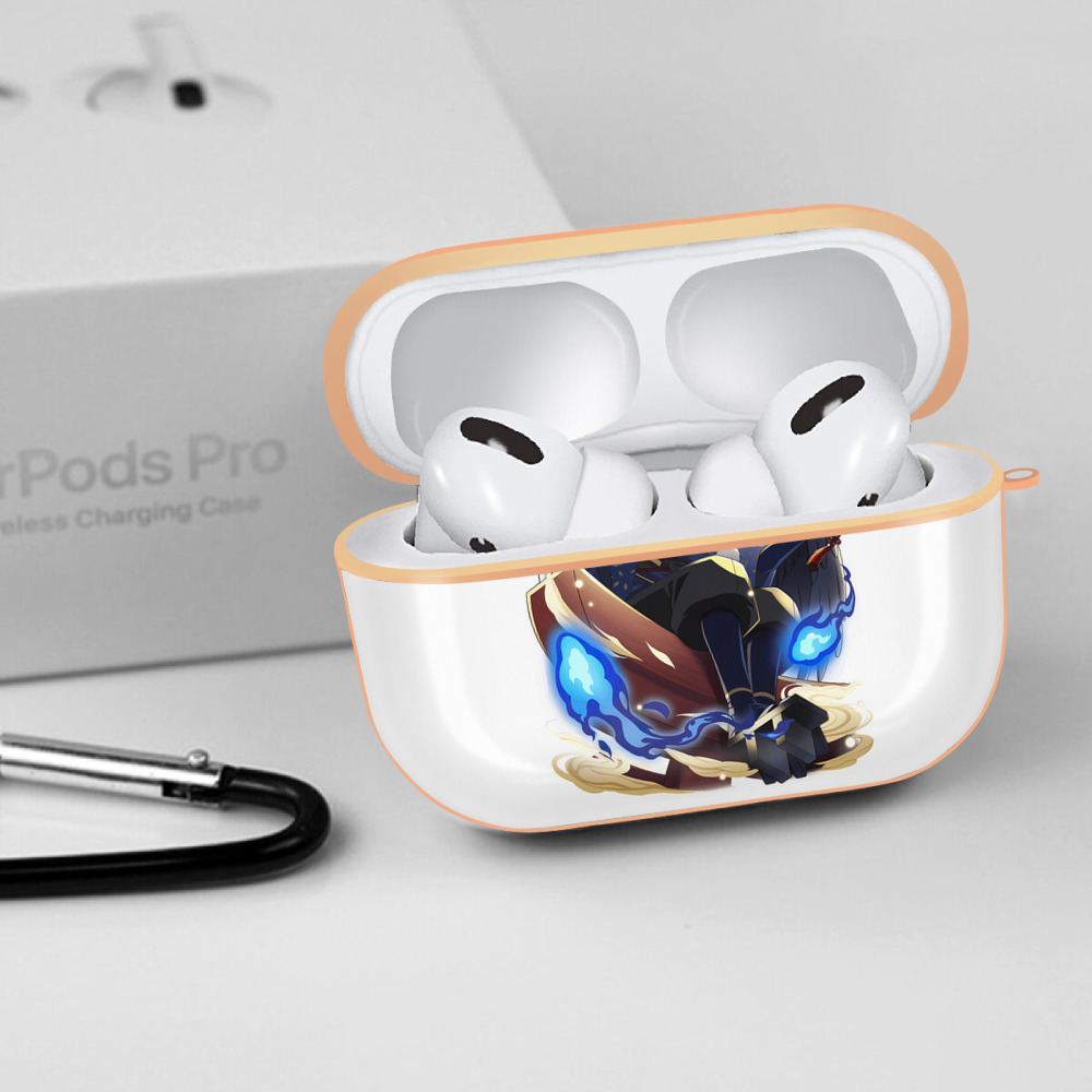 文豪ストレイドッグス Bungo Stray Dogs 【AirPods Pro用】ハードシェル保護ケース｜耐衝撃・防指紋・カラビナ付き商品仕様
