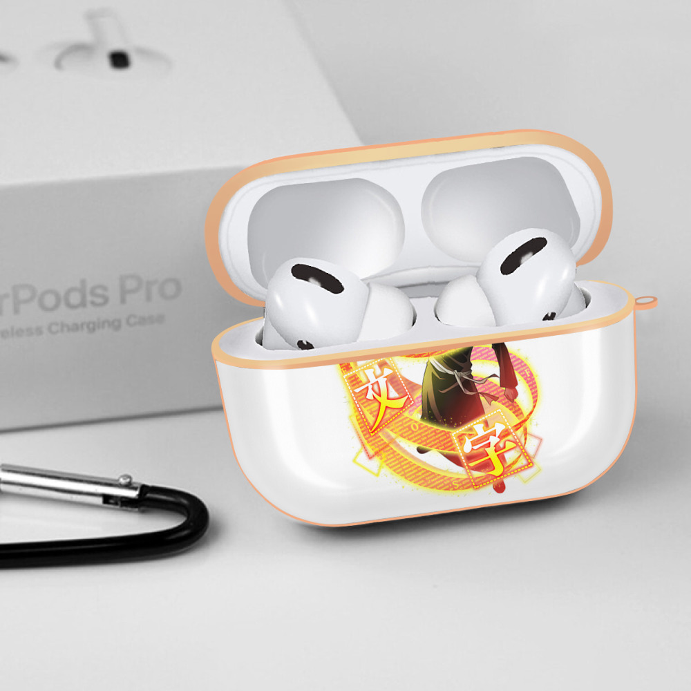 文豪ストレイドッグス Bungo Stray Dogs 【AirPods Pro用】ハードシェル保護ケース｜耐衝撃・防指紋・カラビナ付き商品仕様