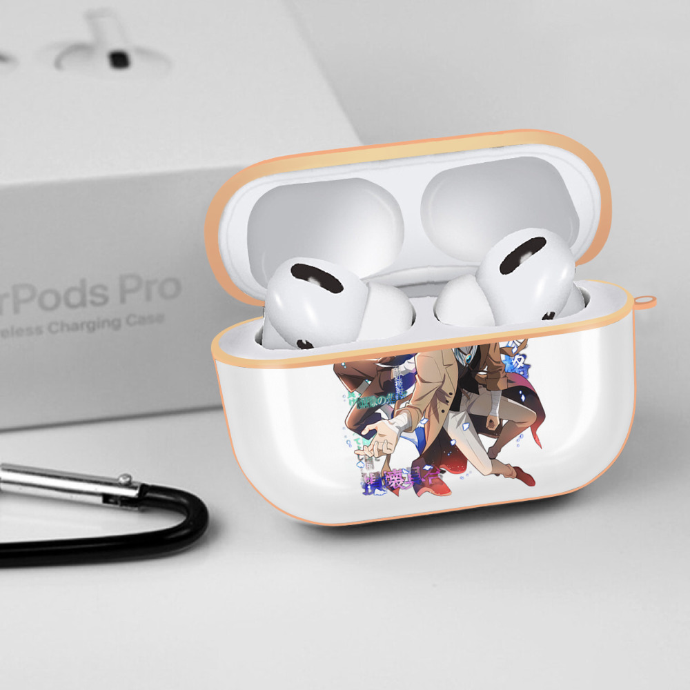 文豪ストレイドッグス Bungo Stray Dogs 【AirPods Pro用】ハードシェル保護ケース｜耐衝撃・防指紋・カラビナ付き商品仕様