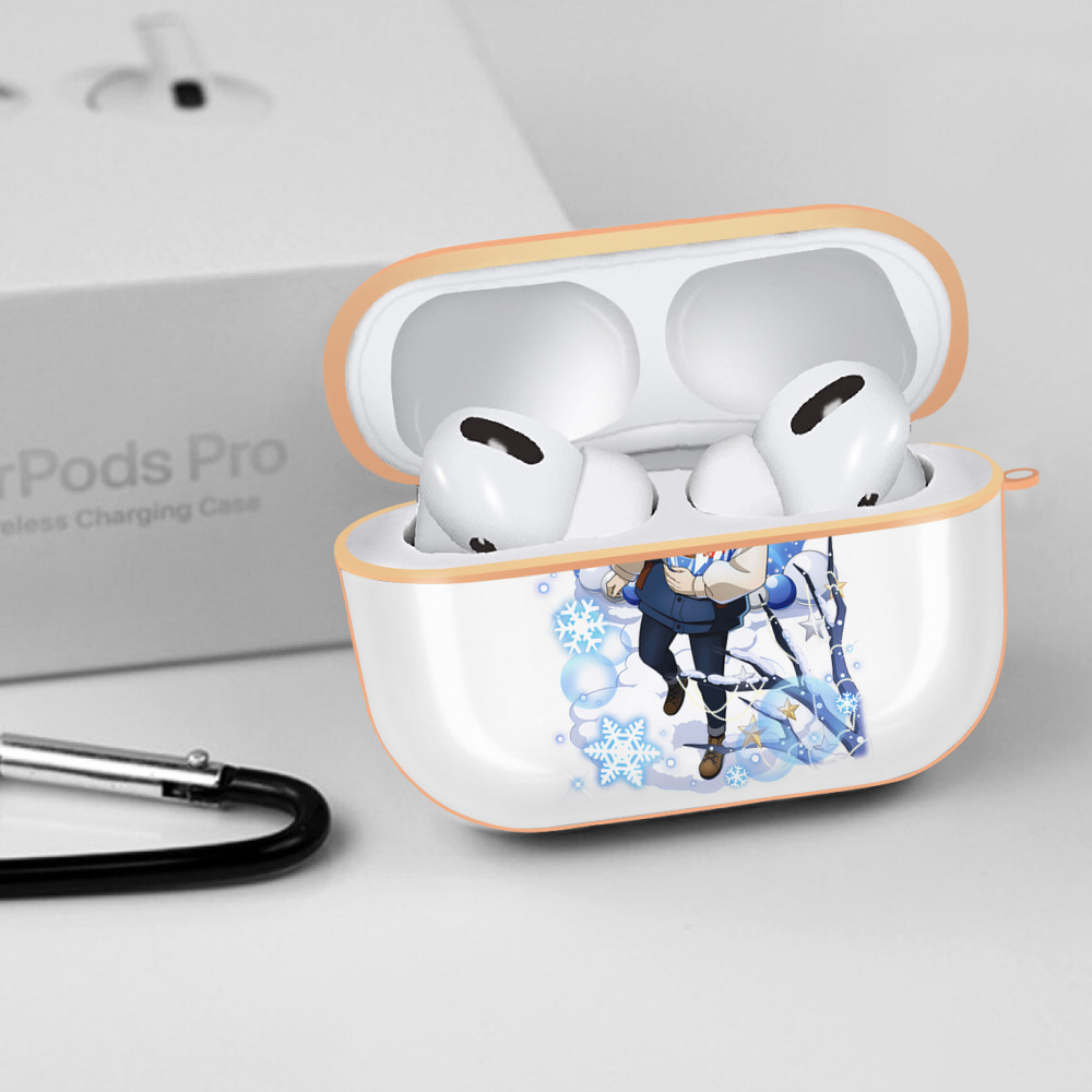 文豪ストレイドッグス Bungo Stray Dogs 【AirPods Pro用】ハードシェル保護ケース｜耐衝撃・防指紋・カラビナ付き商品仕様