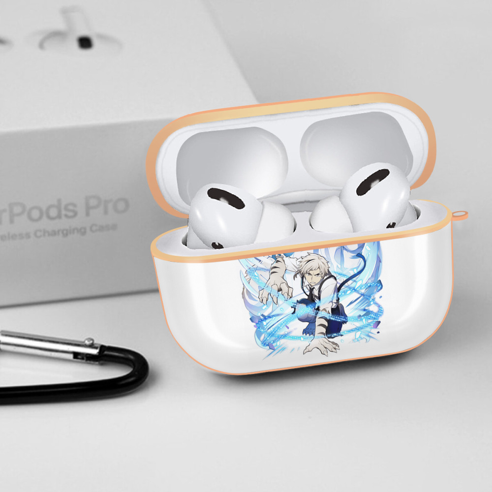 文豪ストレイドッグス Bungo Stray Dogs 【AirPods Pro用】ハードシェル保護ケース｜耐衝撃・防指紋・カラビナ付き商品仕様