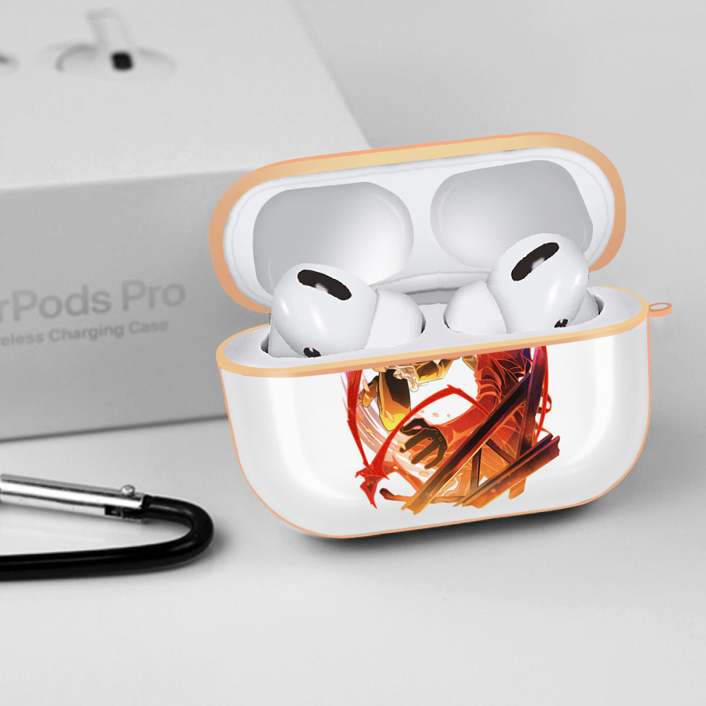 文豪ストレイドッグス Bungo Stray Dogs 【AirPods Pro用】ハードシェル保護ケース｜耐衝撃・防指紋・カラビナ付き商品仕様