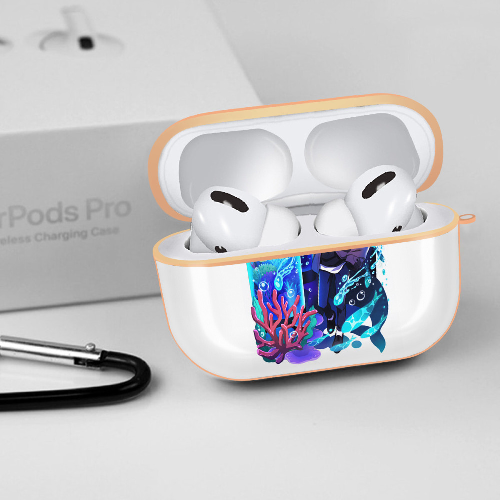文豪ストレイドッグス Bungo Stray Dogs 【AirPods Pro用】ハードシェル保護ケース｜耐衝撃・防指紋・カラビナ付き商品仕様