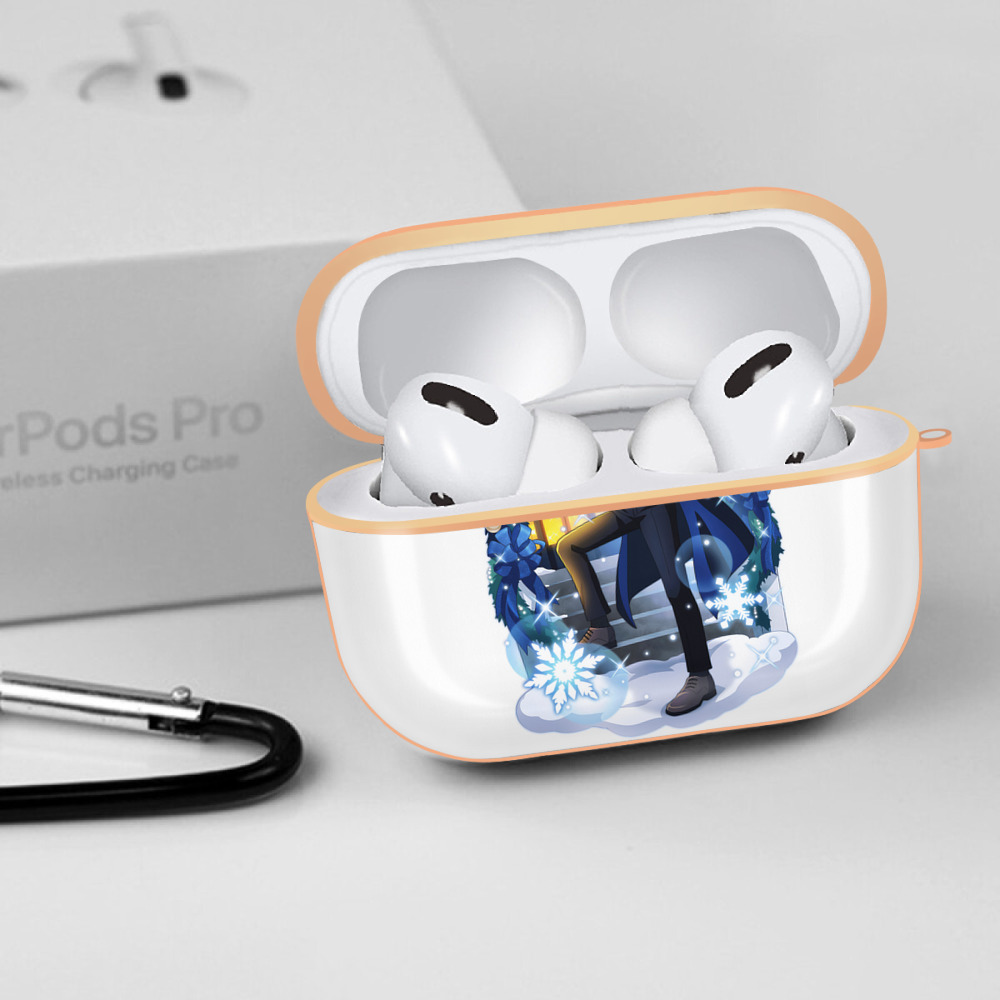 文豪ストレイドッグス Bungo Stray Dogs 【AirPods Pro用】ハードシェル保護ケース｜耐衝撃・防指紋・カラビナ付き商品仕様