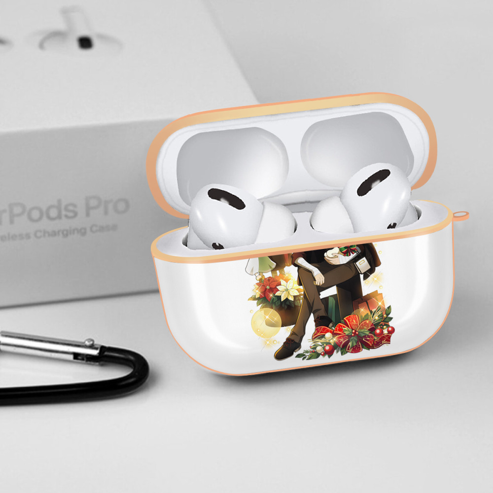 文豪ストレイドッグス Bungo Stray Dogs 【AirPods Pro用】ハードシェル保護ケース｜耐衝撃・防指紋・カラビナ付き商品仕様