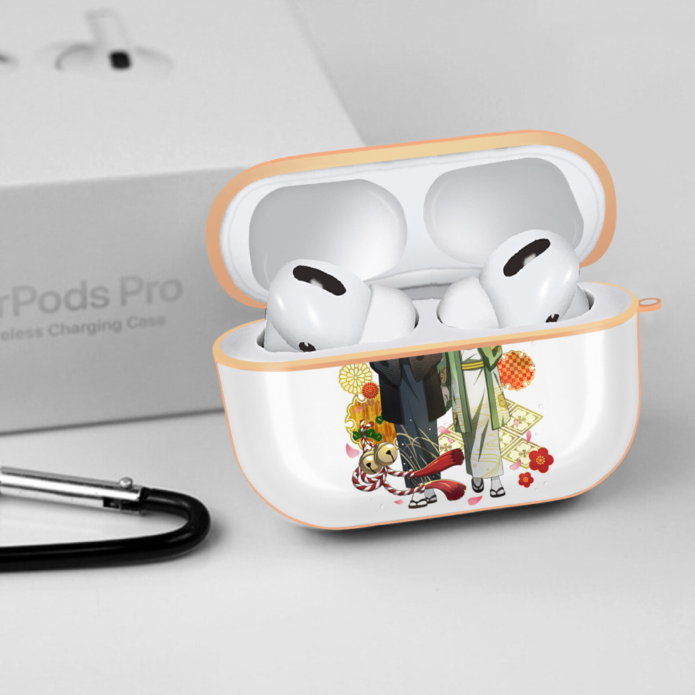 文豪ストレイドッグス Bungo Stray Dogs 【AirPods Pro用】ハードシェル保護ケース｜耐衝撃・防指紋・カラビナ付き商品仕様