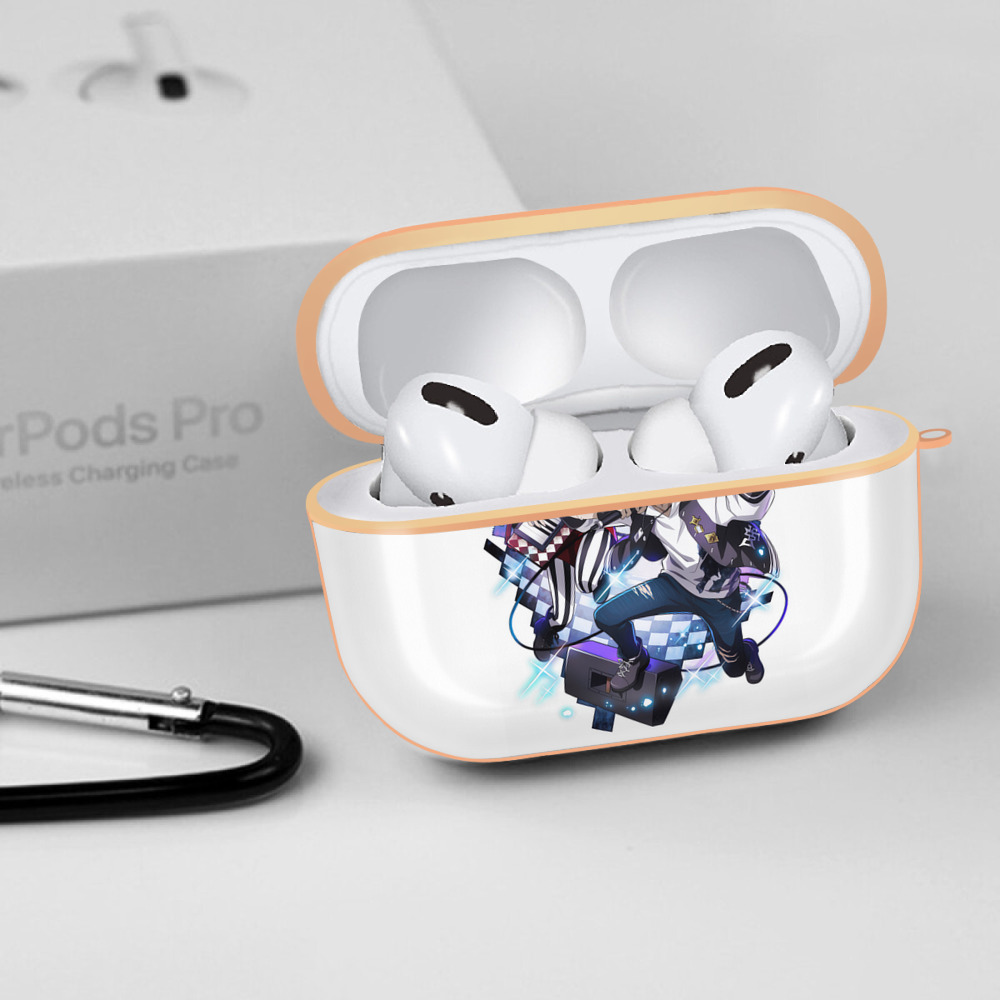 文豪ストレイドッグス Bungo Stray Dogs 【AirPods Pro用】ハードシェル保護ケース｜耐衝撃・防指紋・カラビナ付き商品仕様