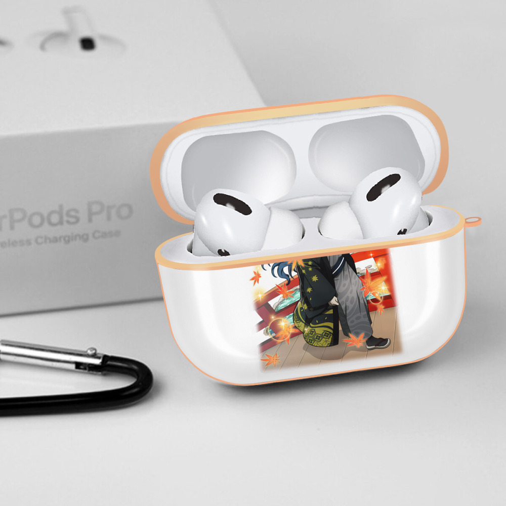 文豪ストレイドッグス Bungo Stray Dogs 【AirPods Pro用】ハードシェル保護ケース｜耐衝撃・防指紋・カラビナ付き商品仕様