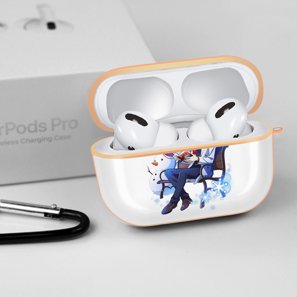 文豪ストレイドッグス Bungo Stray Dogs 【AirPods Pro用】ハードシェル保護ケース｜耐衝撃・防指紋・カラビナ付き商品仕様