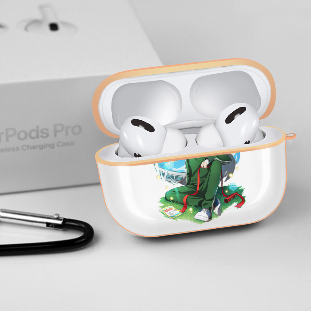 文豪ストレイドッグス Bungo Stray Dogs 【AirPods Pro用】ハードシェル保護ケース｜耐衝撃・防指紋・カラビナ付き商品仕様