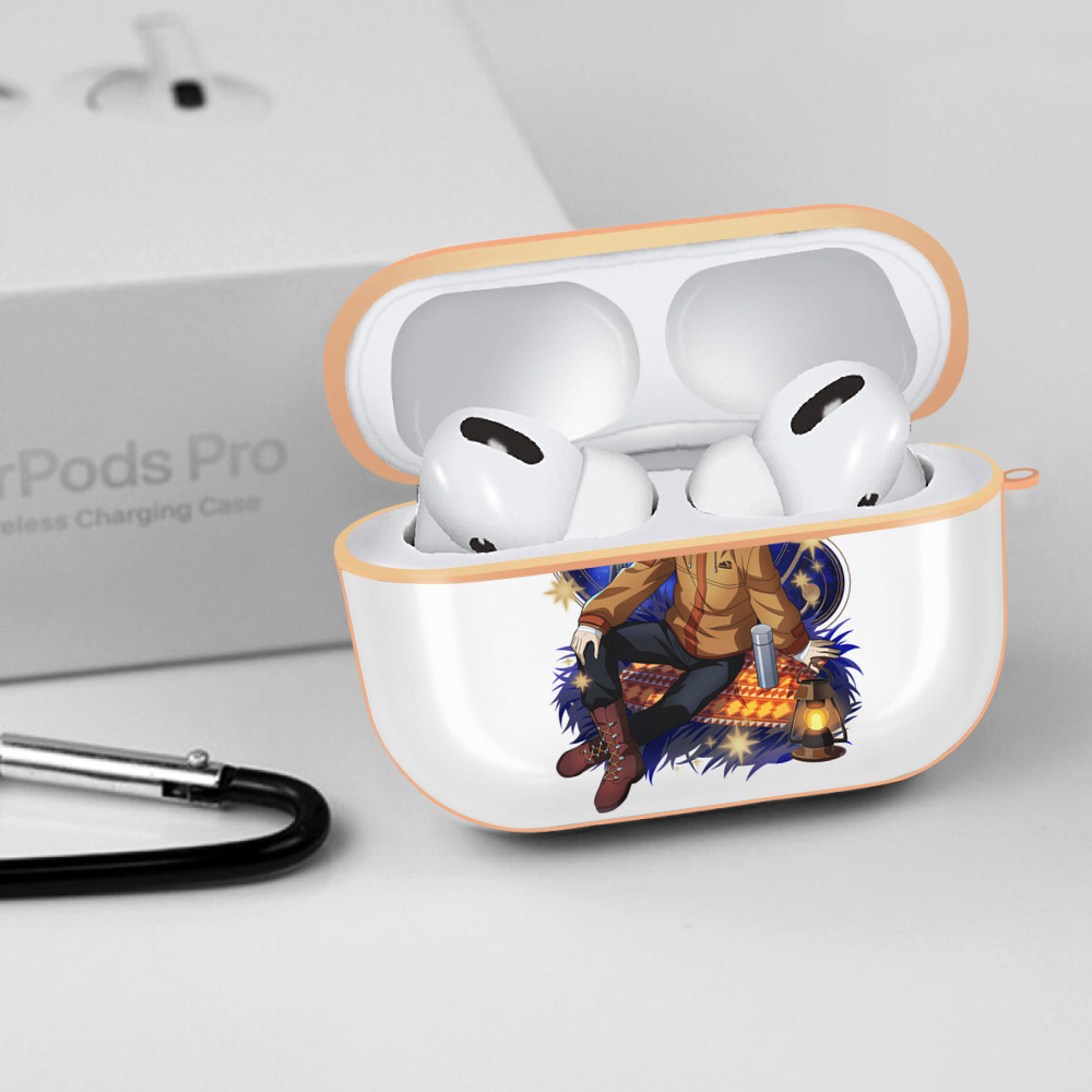 文豪ストレイドッグス Bungo Stray Dogs 【AirPods Pro用】ハードシェル保護ケース｜耐衝撃・防指紋・カラビナ付き商品仕様