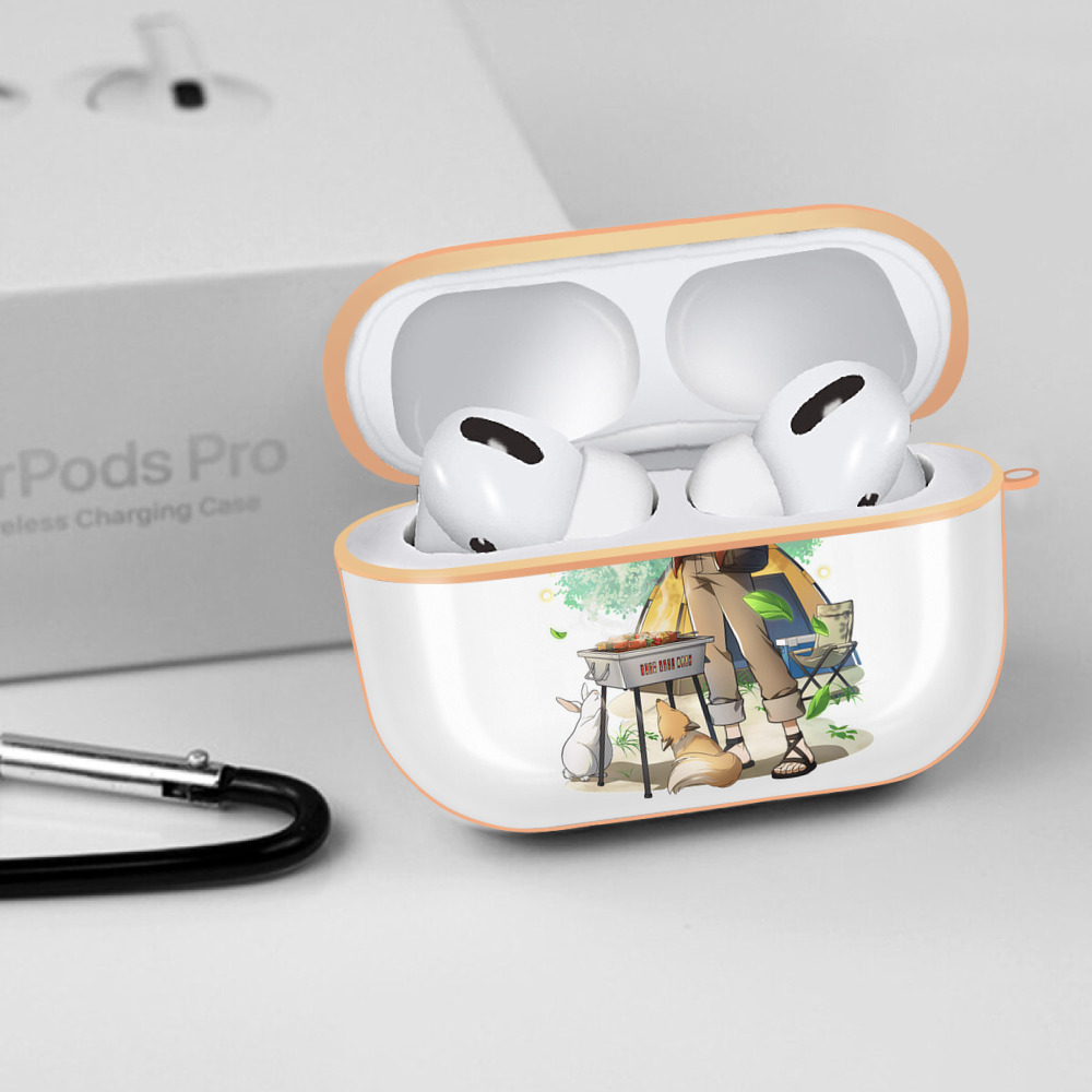 文豪ストレイドッグス Bungo Stray Dogs 【AirPods Pro用】ハードシェル保護ケース｜耐衝撃・防指紋・カラビナ付き商品仕様