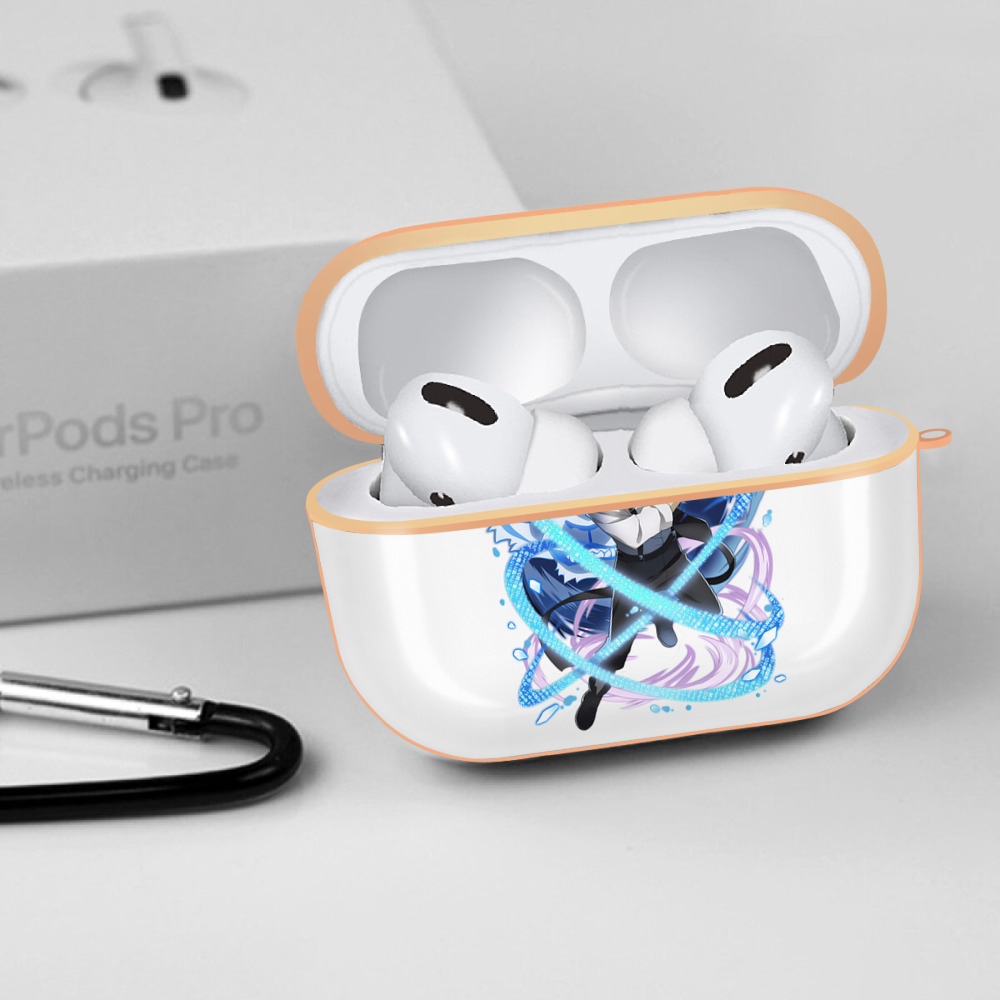 文豪ストレイドッグス Bungo Stray Dogs 【AirPods Pro用】ハードシェル保護ケース｜耐衝撃・防指紋・カラビナ付き商品仕様