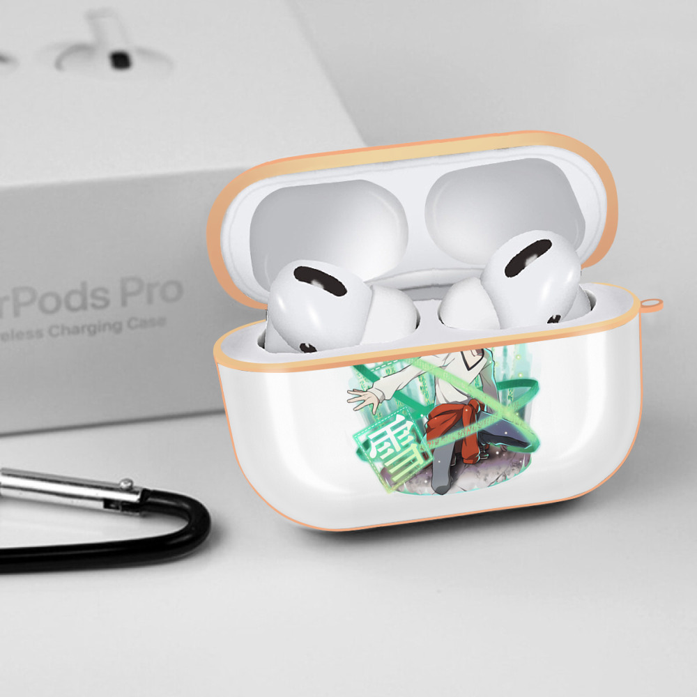 文豪ストレイドッグス Bungo Stray Dogs 【AirPods Pro用】ハードシェル保護ケース｜耐衝撃・防指紋・カラビナ付き商品仕様