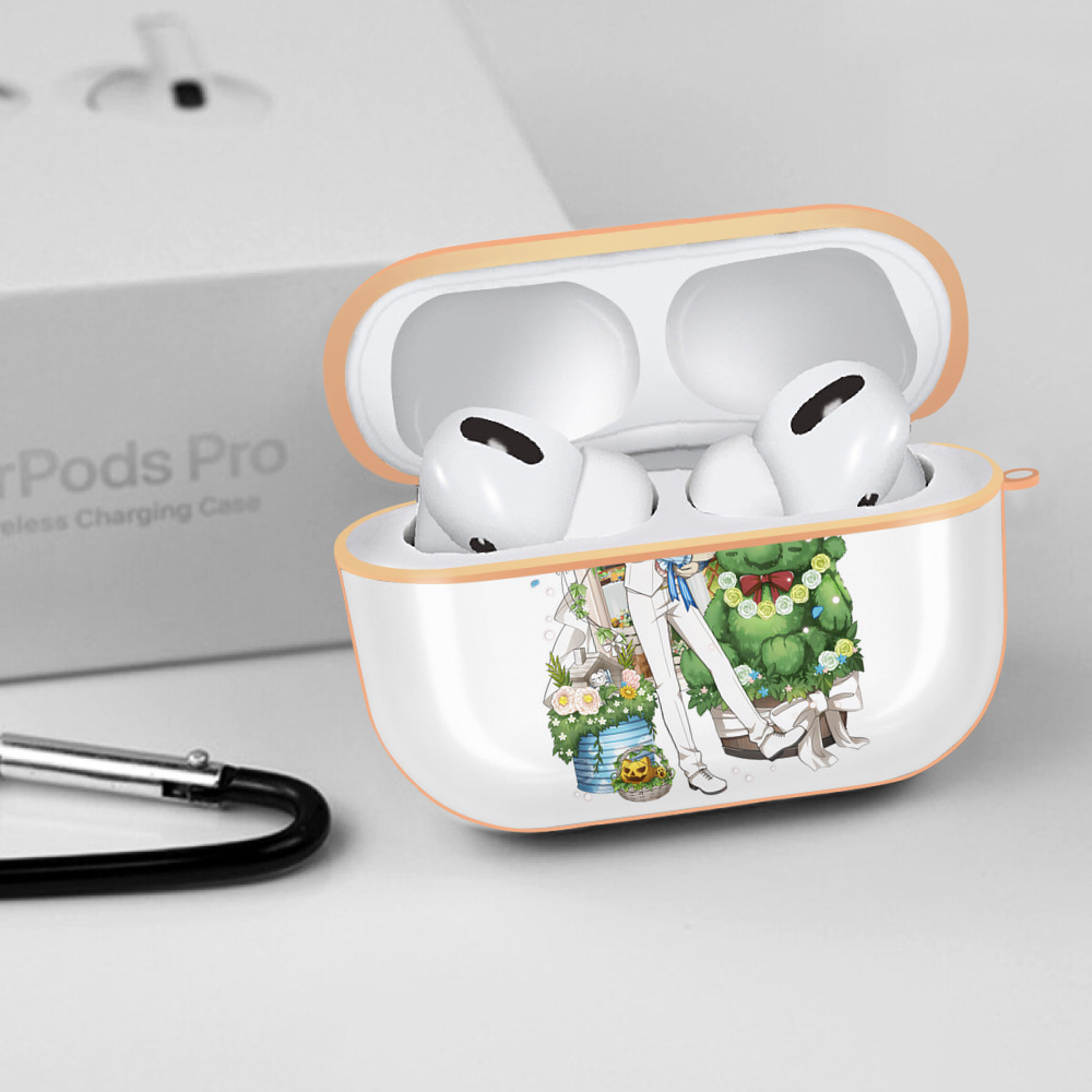 文豪ストレイドッグス Bungo Stray Dogs 【AirPods Pro用】ハードシェル保護ケース｜耐衝撃・防指紋・カラビナ付き商品仕様